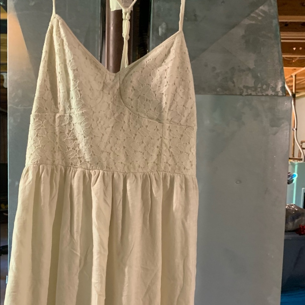 Cream dress